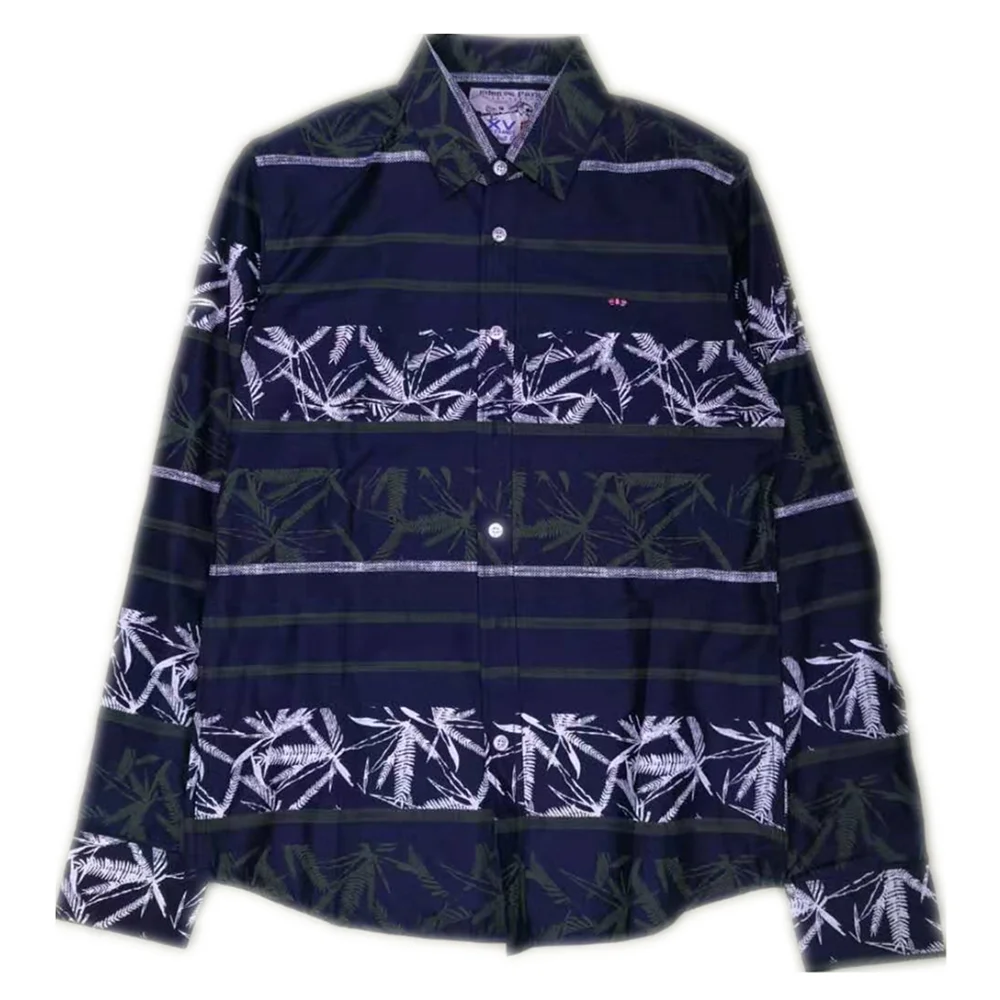 Рубашка с вышивкой, camisa masculina, мужские рубашки с длинным рукавом, хлопок, Social hombre eden park faconnable Сорочки мужские