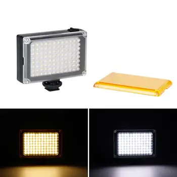 

Rechargable 96 LED Video Light On Camera Mini Dimmable USB Fill Light Photography Light Lamp for for DSLR Camera Video