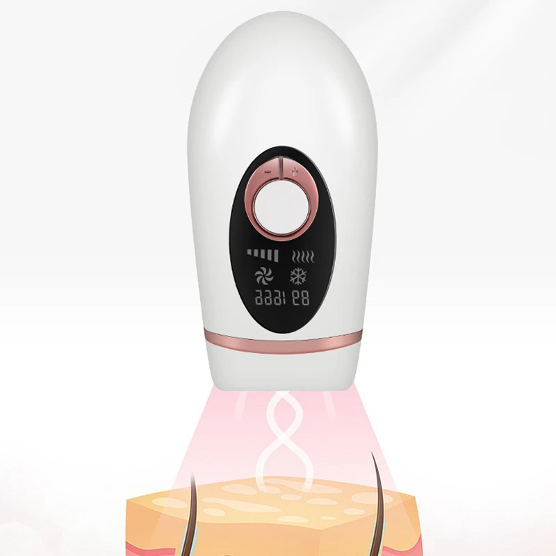 ЕС Plug 990000 Flash IPL постоянный домашний ЖК-дисплей эпилятор электрический безболезненный прибор для удаления волос для тела бикини лица подмышек