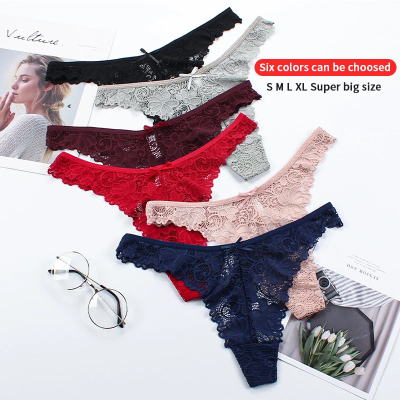 

Woman Underwear Sexy Seamless Sports Panty Female T-back Solid Soft G-string Thong For Woman Underwear Ice Silk 3 Pcs