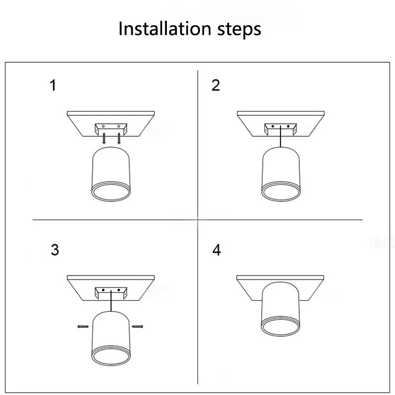 Surface Mounted Dimmable Ceiling Downlights 5W 7W 9W 12W 15W 18W 24W 30W 36W AC110V 220V Lamp Led Spot Light For Lighting wickes downlights