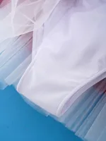 Costumes de cosplay LYus Ringmaster pour filles, robe à manches bouffantes, robes tutu en maille, vêtements de danse pour enfants, performance sur scène, patineuse à glace de ballet 6