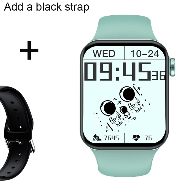 IWO Series 7 Smartwatch Smart Watch Body Temperature 44 MM Sport Smart Watches Men Women Gift For Android IOS + Box