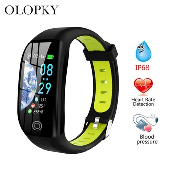 

GPS New 1.14 Inch HD Sports Fitness Waterproof Blood Pressure Smart Bracelet GPS Tracker Heart Rate Pedometer Sleep Monitoring