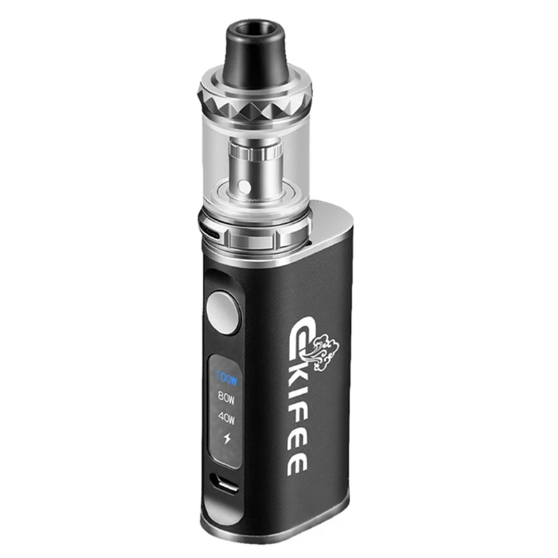 40 80 100 Вт Vape комплект 2000 мАч со встроенными батарейками коробка мод с 3,0 мл бак электронная сигарета комплект вейп