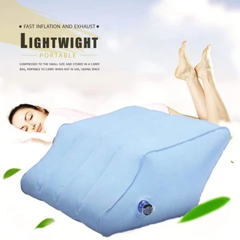 

Soft Mintiml Heaven Wedge Inflatable Leg Pillow Rest Pillow Cushion Lightweight Portable Knee Pillow Pregnant Woman Foot Lift