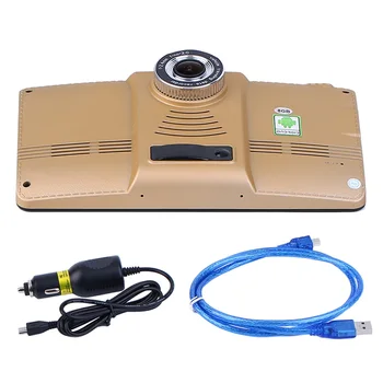 

7 Inch Vehicle GPS Navigation USB Navigators AV-In FM 8GB Smart Truck Car Traveling Data Recorder