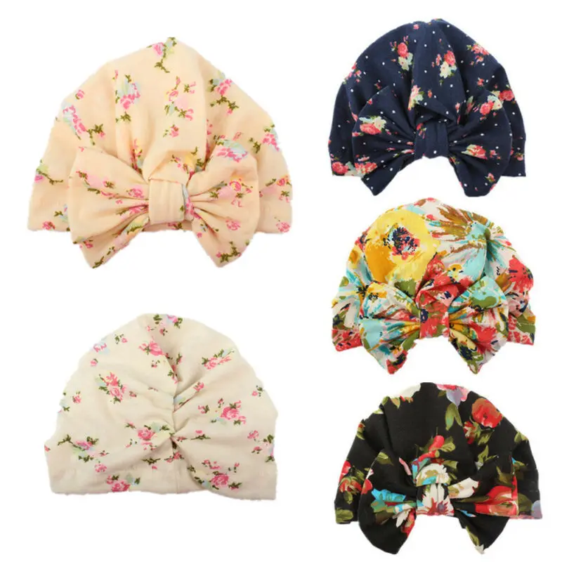 Головной убор с большим бантом для маленьких девочек головной новорожденных |