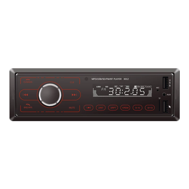 Кнопка full touch dual USB с 2.1a зарядкой bluetooth громкая связь U диск плеер FM радио SD карта 1 din Автомобильный MP3 плеер