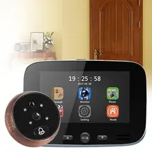 DD1 Infrared Motion Sensor Door Bell Viewer Long Standby Video Intercom Infrared Professional Security Night Vision HD Camera