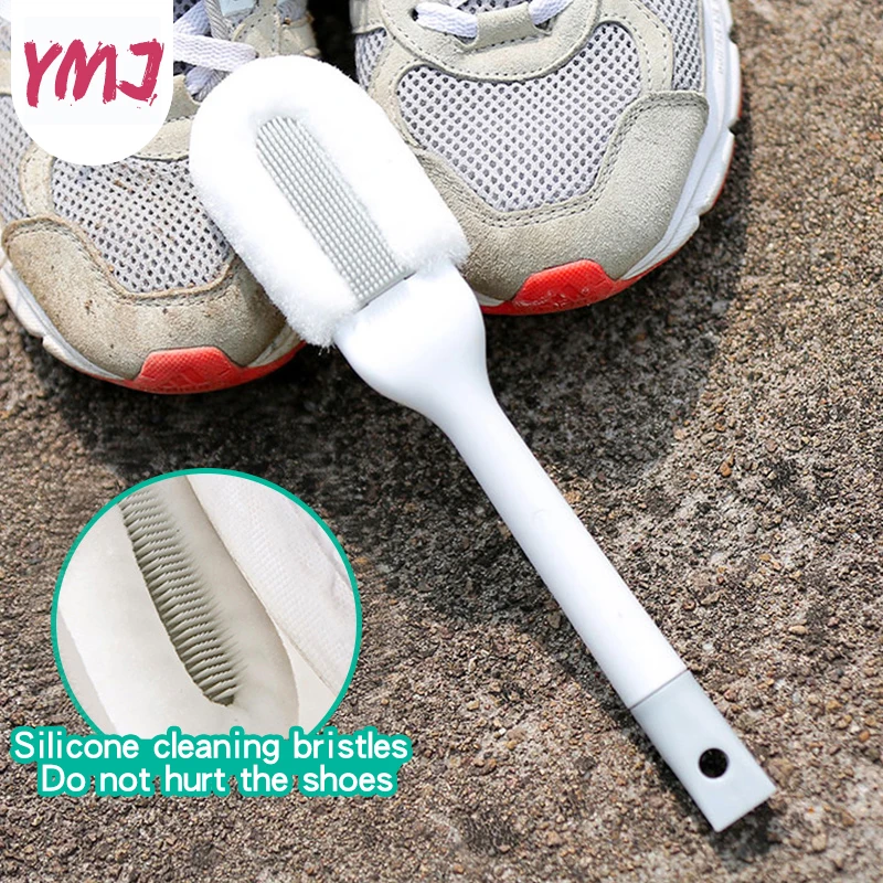 Sponge Silicone Shoe Brush Soft Hair Does Not Hurt The Surface Polishing Shoes Cleaning Tools Cleaning White Shoes Sneakers 2