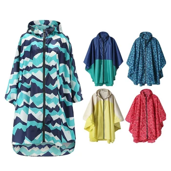 

Trench Coat Women's Raincoat Impermeable Rain coat Hooded Men Waterproof Rain Poncho Cloak for Travel Outdoor Rain Coat Jacket