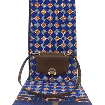 

2019 fashion designer african wax bag African Print and Purse/african wax with bags/african fabrics H17101801