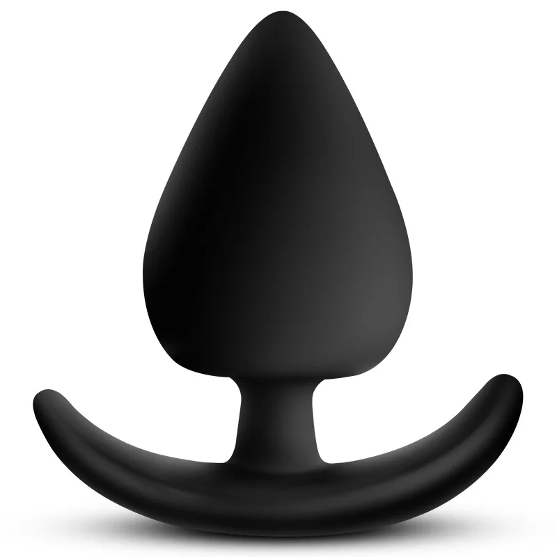 Анальная пробка из нержавеющей стали металлическая с ювелирными изделиями