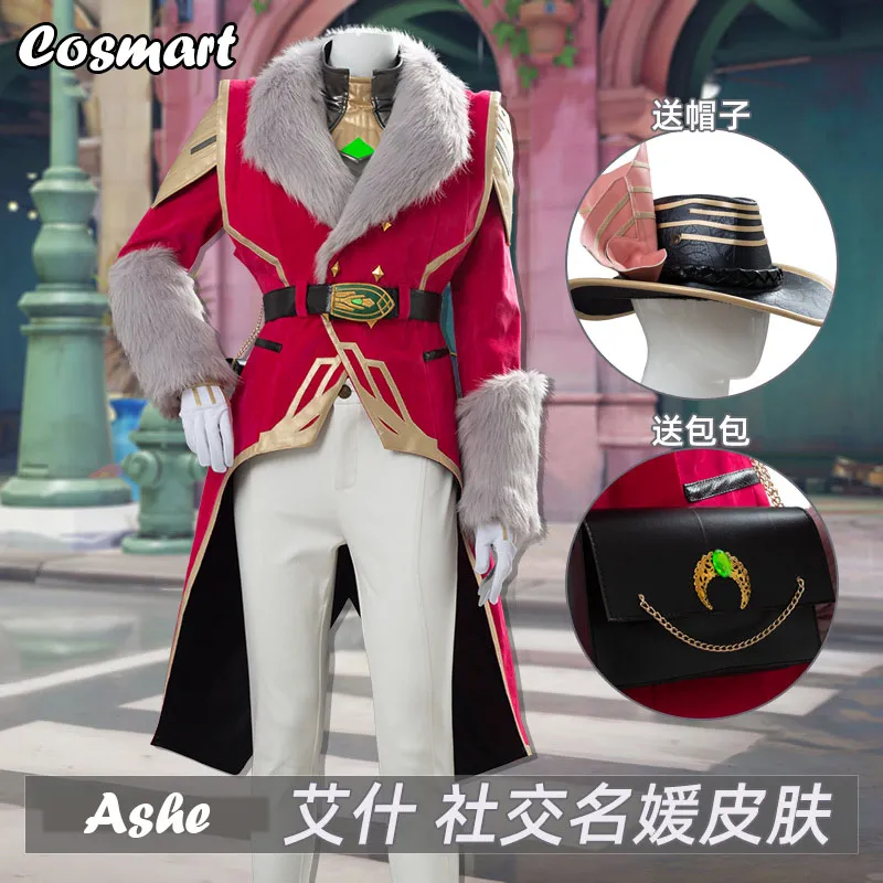 Аниме OW D. VA DVA Ashe Socialite cosplay Костюм, полный набор костюмов+ шляпа+ сумка, костюм на Хэллоуин для женщин