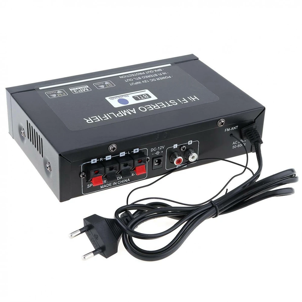 Amplificador de Som de Potência Mp3 com Controle Universal Alta Fidelidade Bluetooth Carro Áudio fm Player Suporte sd - Usb Dvd Remoto G30 - Image 2