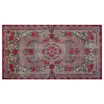 

Handmade Natural Vintage Turkish Area Rug 159x293 Cm-5'3''X9'7''