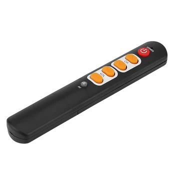 

6 Large Buttons TV Remote Control Replacement Learning Remote Controls For TV Smart Wearable Remote Controller