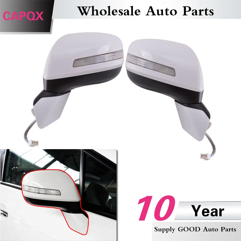 Зеркало заднего вида CAPQX 1 пара 5pin для Honda CIVIC FB2 FB3 2012 2013 2014 2015 внешнее зеркало 76258 TR0