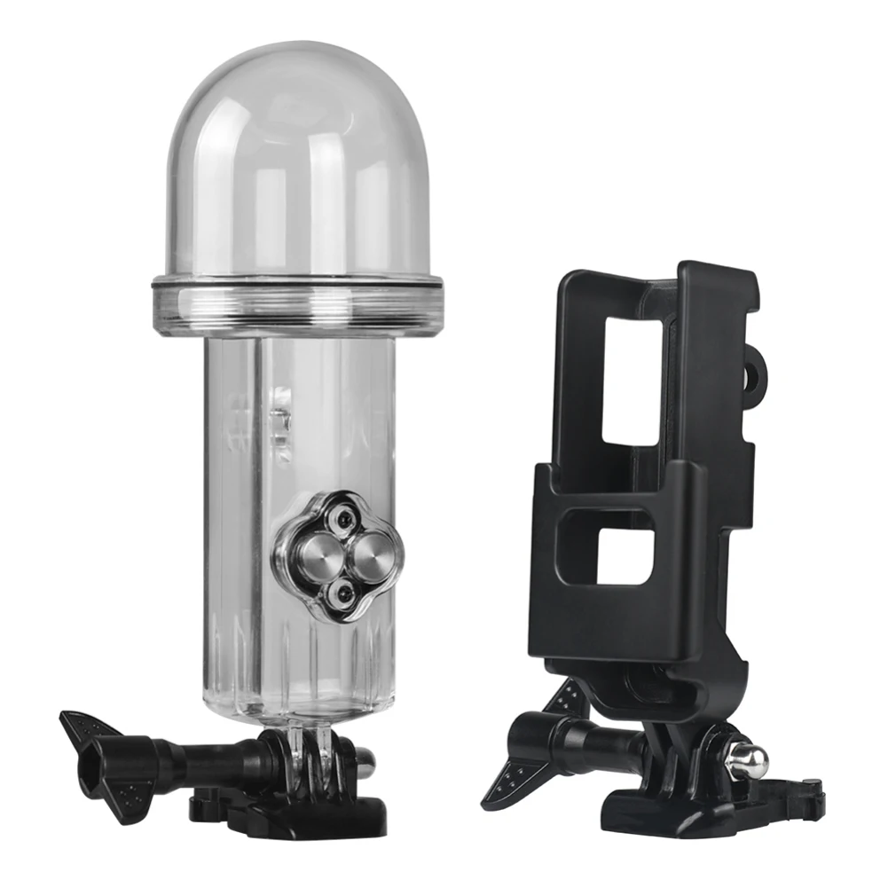 Для DJI Osmo Карманный Открытый Ручной Спорт камера рамка защитный кронштейн 60 метров водонепроницаемый корпус для дайвинга