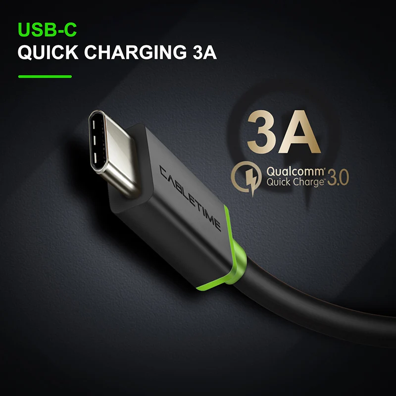 Кабель USB Type C 10 Гбит/с 60 Вт 3 1 быстрая зарядка в нейлоновой оплетке для MacBook