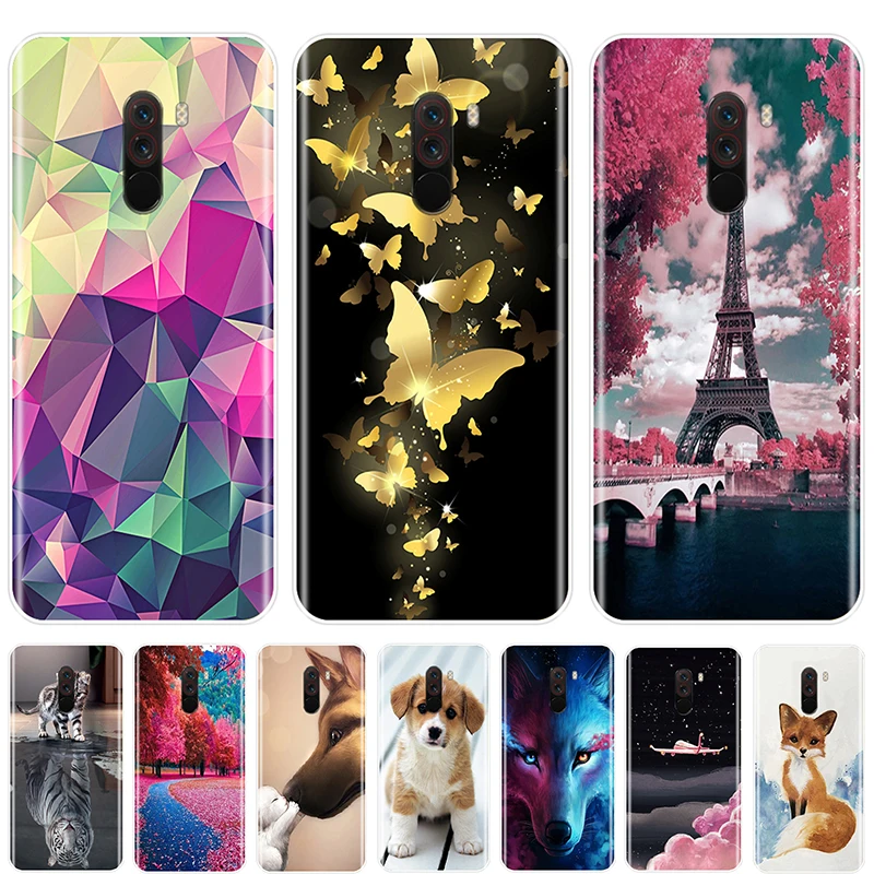 Чехол для телефона Pocophone F1 Xiaomi Redmi Note 4 4X 5 5A 6 Pro Prime мягкая задняя крышка из ТПУ с
