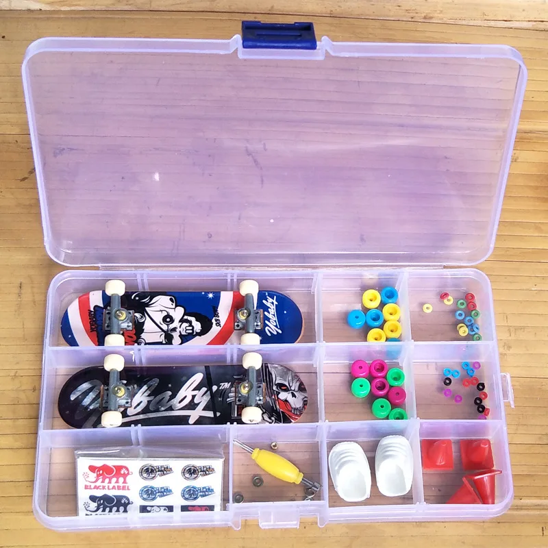 

New combination finger skateboard set toy mini finger skateboard including accessories set finger skateboard Randomcolor sending