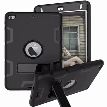 

Case For Apple iPad mini 5 2019 7.9" Cover Kids Safe Rubber Silicone Shockproof Armor Stand Case Coque For iPad mini 5 2019 case