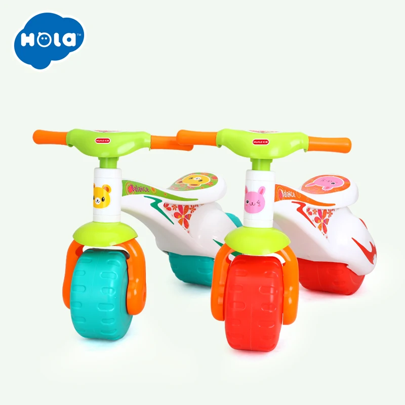 

HOLA 2102 Toddlers Ride On Step Balance Bike Children Ride-On Toy Scooter Pedal Driving Bike Infant Baby Toys 1-3 years