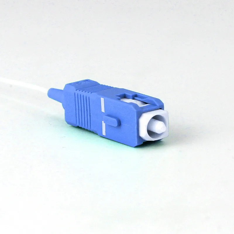 PLC микро оптический сплиттер SC/UPC 0.9 SM стальной трубный делитель 1fen