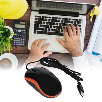 

New wired home computer mouse photoelectric USB LED computer accessories mouse notebook computer wired mouse S1A6