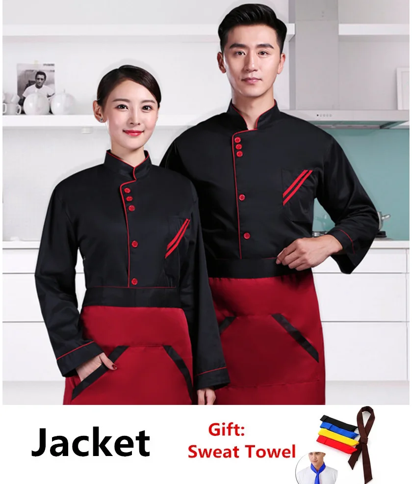 Новинка 2020 униформа шеф повара женская и мужская куртка рабочая одежда для кухни