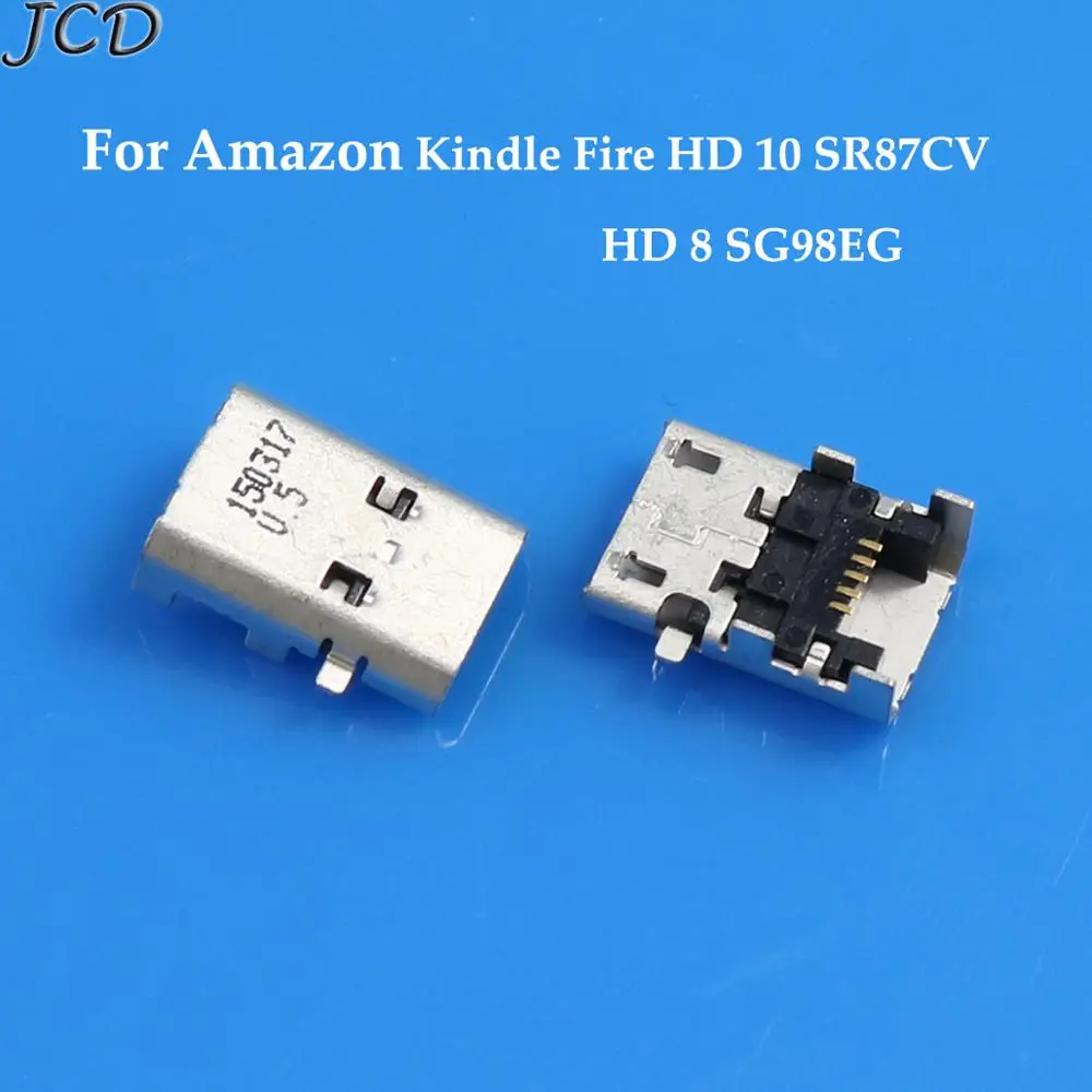 JCD Микро Мини зарядный порт штепсельное гнездо USB Разъем Запасные части 5pin для Amazon