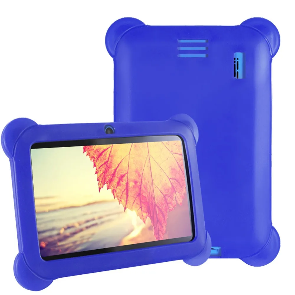 Voor 7 Inch Allwinner A33 A23 7 Inch Siliconen Case Beschermhoes Voor 7in  Q88 Y88 Kids Tablet Beschermende case Cover|Hoezen voor tablets en e-books|  - AliExpress