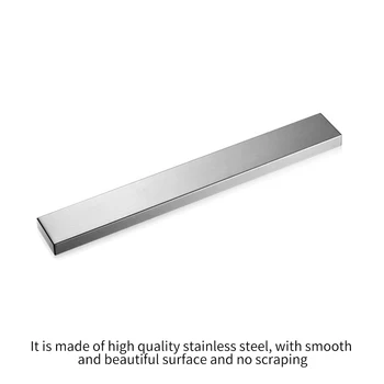 

16inch Stainless Steel For Kitchen Multifunctional Bar Block Magnetic Cutter Strip Holder Safe Professional Rustproof Waterproof