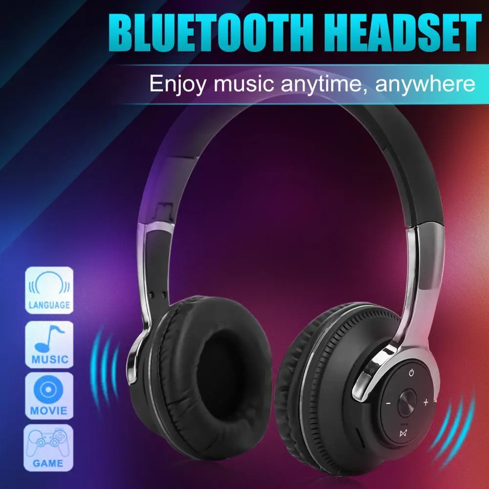 H2 Over Ear Wireless Headphones Bluetooth compatible 5.1 Stereo