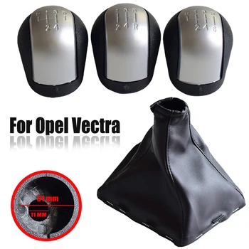 

Manual 5 6 Speed Gear Shift Knob HandBall With Gaiter Boot Cover Fit For Opel Vectra C B Corsa Astra G SIGNUM Combo 2002-2005