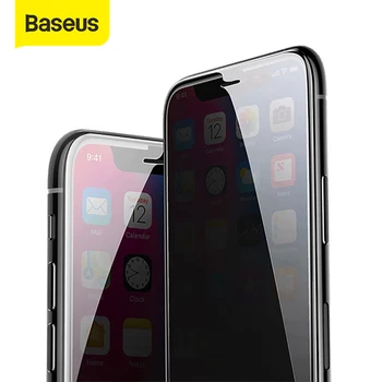 

Baseus Anti Spy Screen Protector For iPhone X 0.3mm Full Coverage 9H Tempered Glass For iPhone X Protective Glass Film