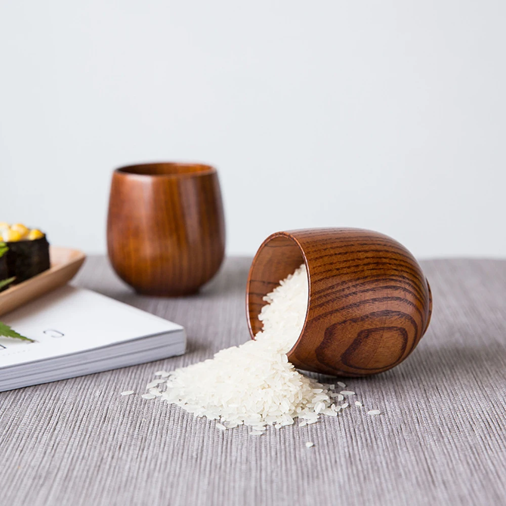 Японский Стиль натуральное дерево ююба Вино Кубок китайский чайный набор кунг фу