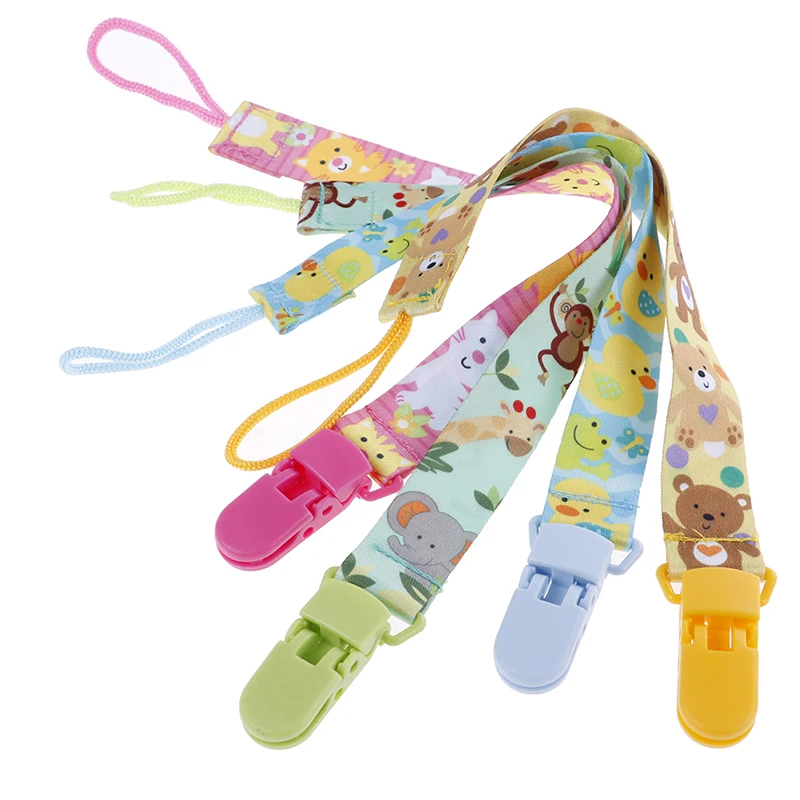NEW DIY Baby Pacifier Clip Colorful Pacifier Chain for Baby Teething Soother Chew Toy Pacifier Holder