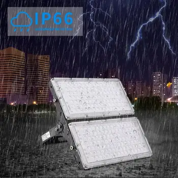 

2 Pcs 200W LED Module Light Floodlights Security Outdoor Warm Lighting Waterproof IP66 Ultra Bright 7th Genreration 220V