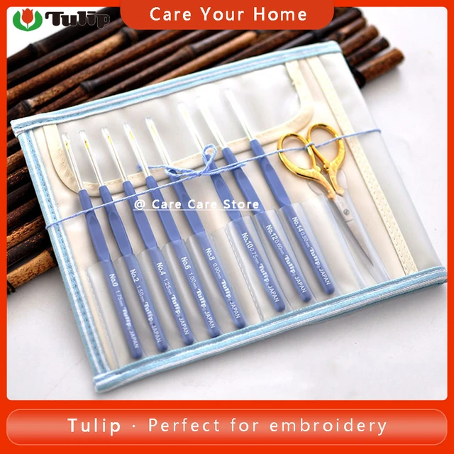 Tulip Crochet Hook Set Crochet Tulip Original Tulip Etimo Needles Crochet  Hook Kit Tools Professional Knitting Hook - AliExpress