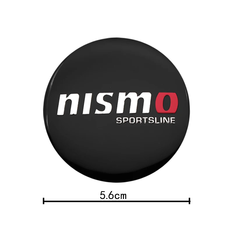 Колпачки на ступицы для Nissan Juke Note Leaf Qashqai Tiida X trail Teana Altima 4 шт. 56 мм|Наклейки