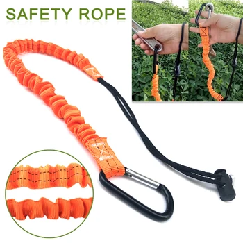

Newly Carabiner Lanyard Retractable Safety Rope Telescopic Elastic Climbing Tool for Outdoor S66