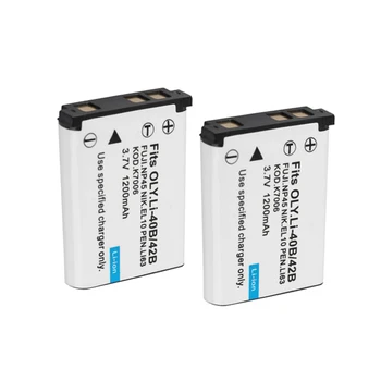 

EN-EL10 Li-40B Li-42B Li 40B Li40B Camera Battery for Olympus Pentax D-Li63 Fuji NP-45 for Nikon EN-EL10 NP80 CNP80 K7006