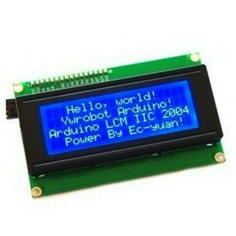 1 шт 5V IIC I2C TWI Серийный ЖК-дисплей 2004 20x4 Модуль Щит Дисплей запасные части