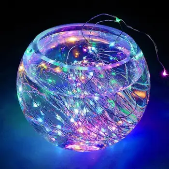 

100LED Fairy String Fairy String Light Fairy Light Outdoor Landscape Lamp Xmas Decor Copper Wire Garden Yard Romantic Festival