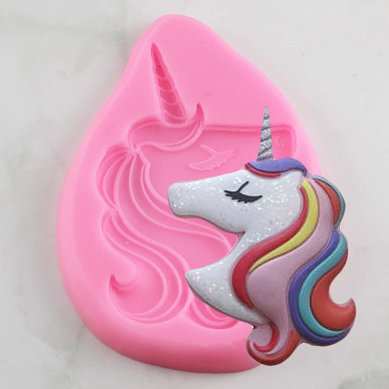 Silicone Molds Unicorn Chocolate 3d Chocolate Food Grade Molds New