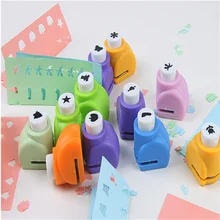 1 шт., для детей, мини-печатная бумага, ручной формирователь для скрапбукинга, бирки, карты, ремесло, сделай сам, инструмент для 16 видов стилей