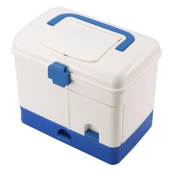

Large Family First Aid Kit Medicine Medical Storage Box Medical Drug Storage Storage Box Storage Box